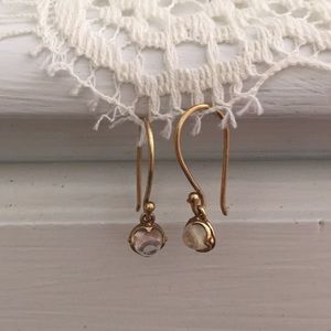 ✨Moonstone earrings ✨14 kt gold filled